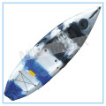 Sola individual popular en la pesca superior de la canoa del plástico Kayak